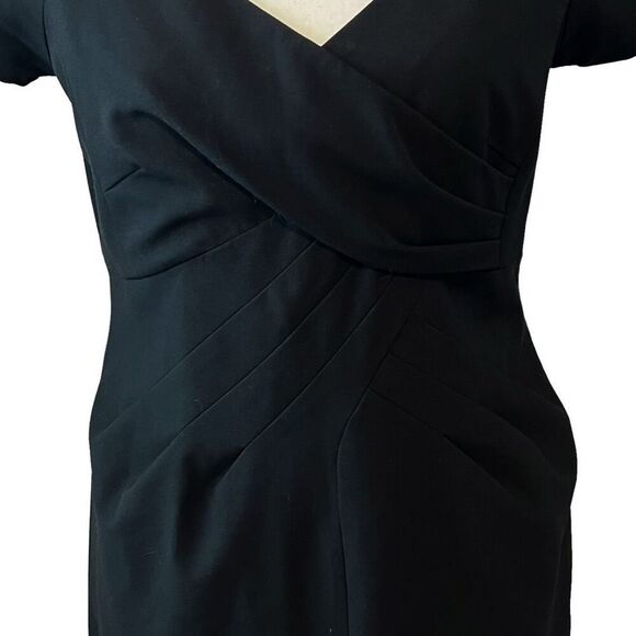 Michael Kors Black Short Sleeve Cocktail Dress Size 8 - Picture 5 of 6